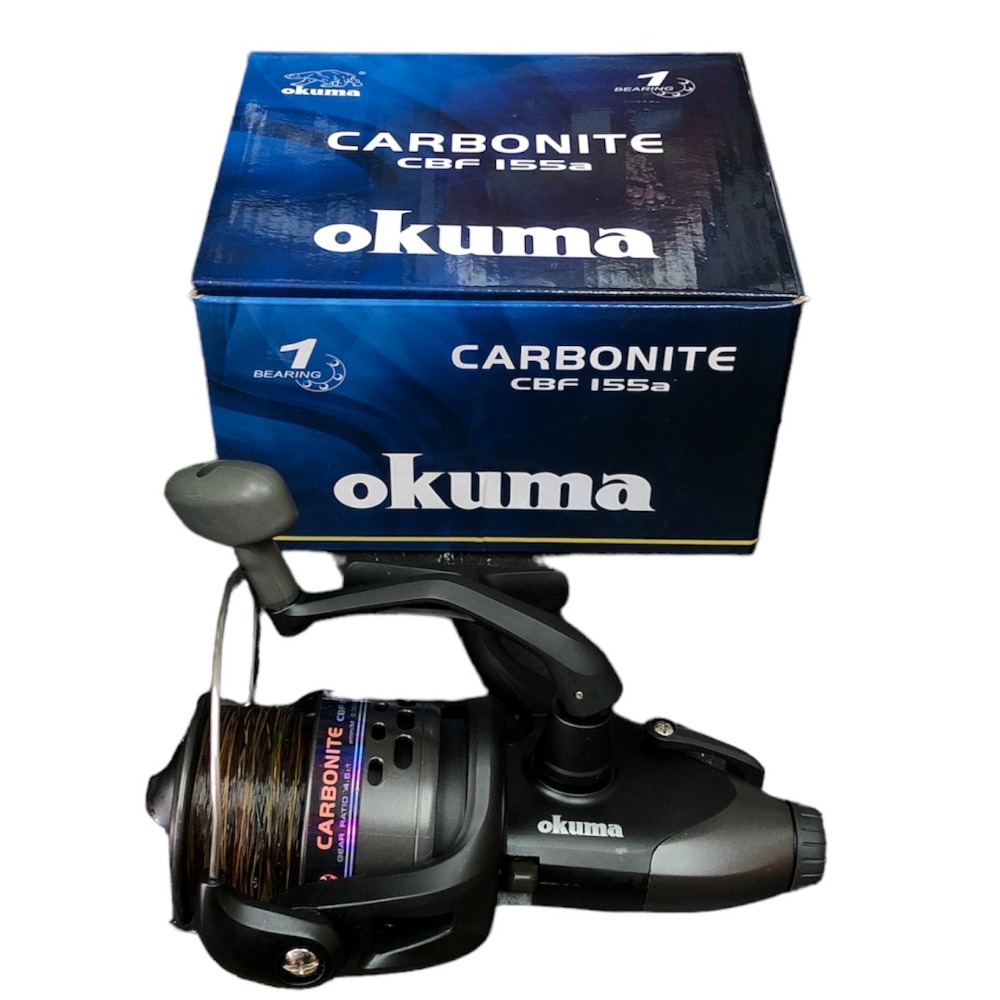 Moulinet Avant Okuma Carbonite CQF-5000 - Neuf, Ratio 4.5:1, 2 Roulements à Billes